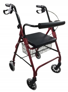 Steel 4 Wheel Rollator