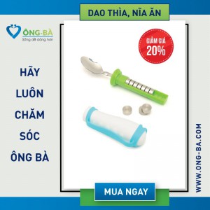 Thìa  nĩa dao ăn cho người già